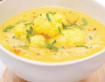 Cauliflower Curry Soup - Nuwave