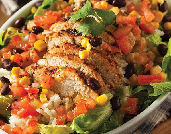 Chicken Burrito Bowls - Nuwave