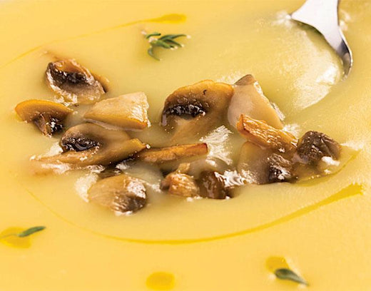 Corn & Mushroom Soup - Nuwave