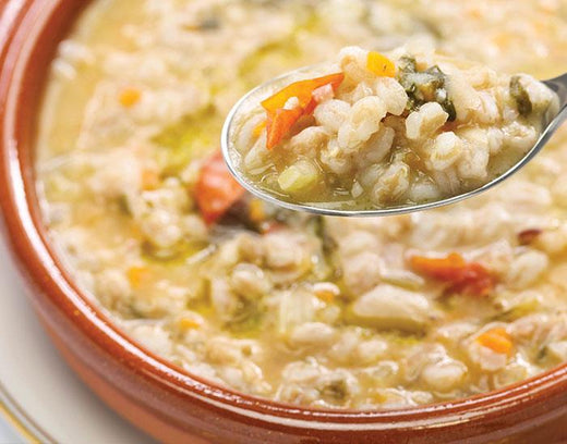 Farro & Wild Mushroom Soup - Nuwave