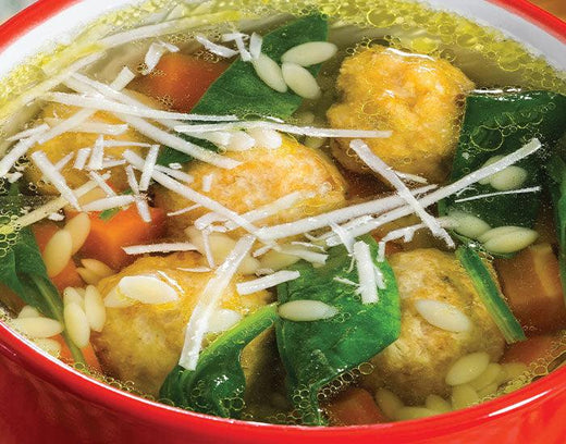 Italian Wedding Soup with Pasta - Nuwave