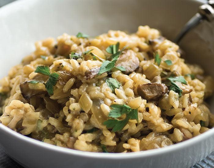 Mushroom Risotto - Nuwave