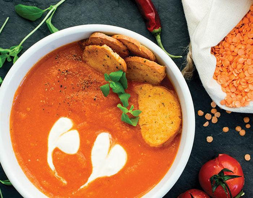 Red Lentil Soup - Nuwave
