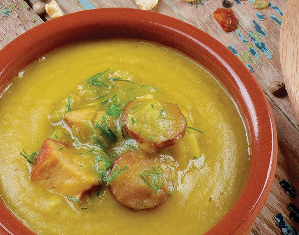 Split Pea Soup with Ham - Nuwave