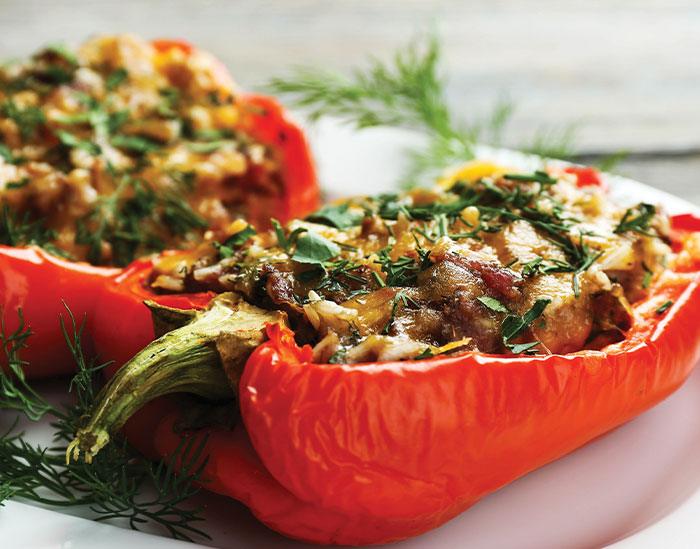 Stuffed Peppers (Nutri-Pot) - Nuwave
