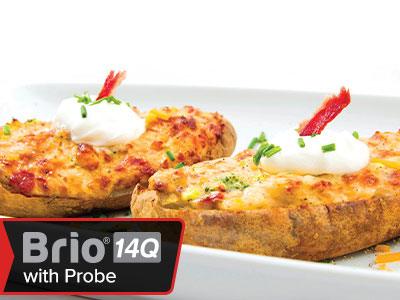 Twice-Baked Potatoes (Brio) - Nuwave