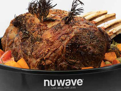 Roast Garlic & Rosemary-Studded Prime Rib of Beef
