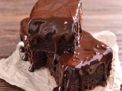 Decadent Fudge Chocolate Glazed Brownies - Nuwave
