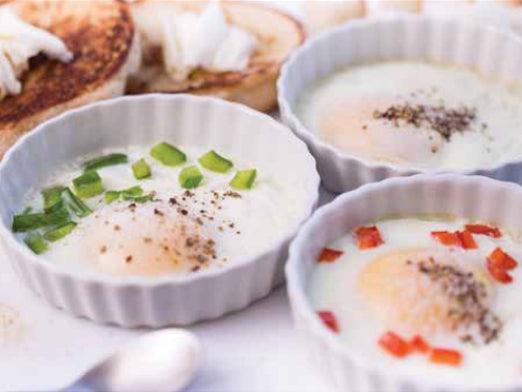 Air Baked Eggs - Nuwave