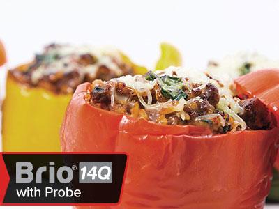 Santa Fe Stuffed Bell Peppers (Brio) - Nuwave