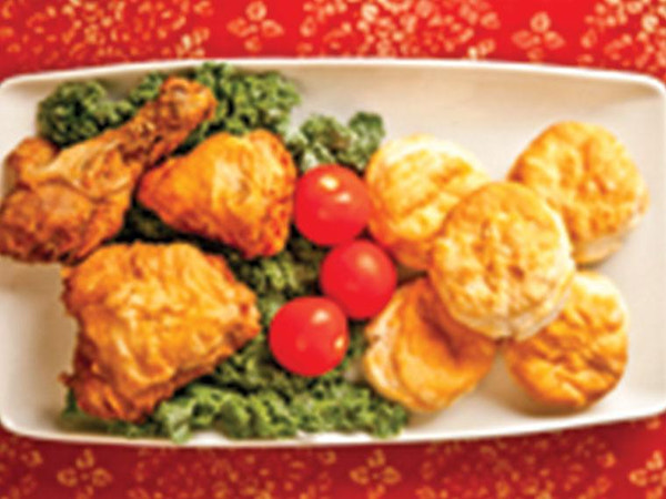 Fried Chicken and Biscuits - Nuwave