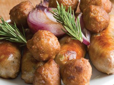 Rosemary Sausage Meatballs - Nuwave