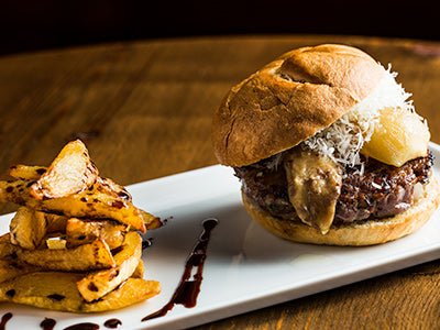 The Over the Top Burger