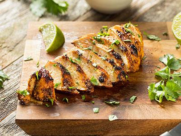 Grilled Chicken Breast with Cilantro-Lime Adobo - Nuwave