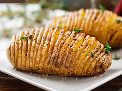 Hasselback Potatoes