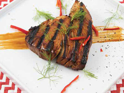 Teriyaki-Glazed Tuna