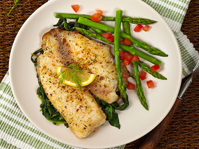 Baked Tilapia & Veggies