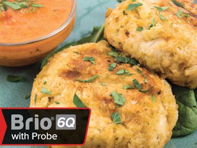 Jumbo Lump Crab Cakes (Brio) - Nuwave