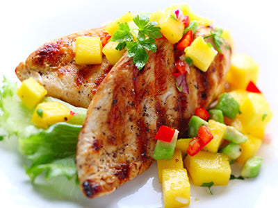 Chicken With Mango Salsa