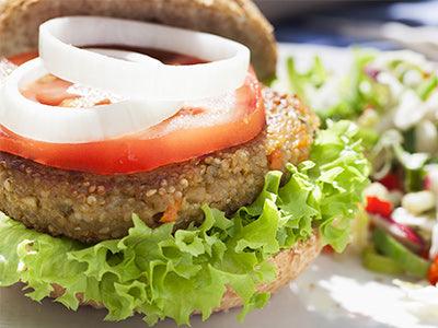Buffalo Quinoa Burgers - Nuwave