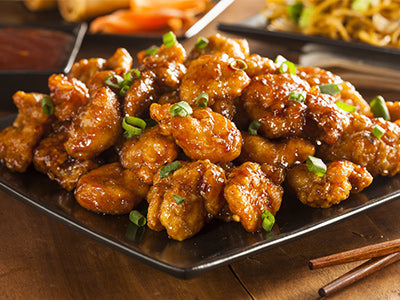 Orange Chicken With Snap Peas