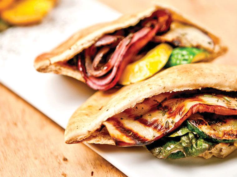 Grilled Vegetable Pita - Nuwave