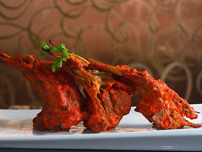 Indian Spiced Broiled Lamb Chops - Nuwave