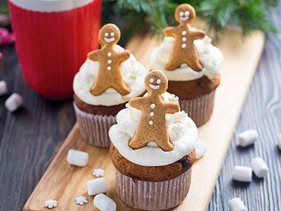 Gingerbread Cupcakes - Nuwave