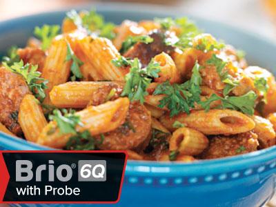 Italian Sausage with Rigatoni Pasta - Nuwave