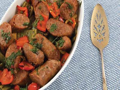 Roasted Italian Sausage & Peppers - Nuwave