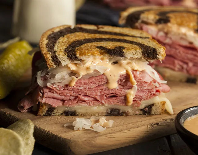 Image of Baked Reuben Sandwich