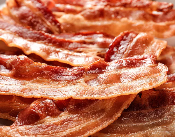 Grilled Thick Sliced Bacon