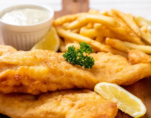 Air-Fried Fish and Chips