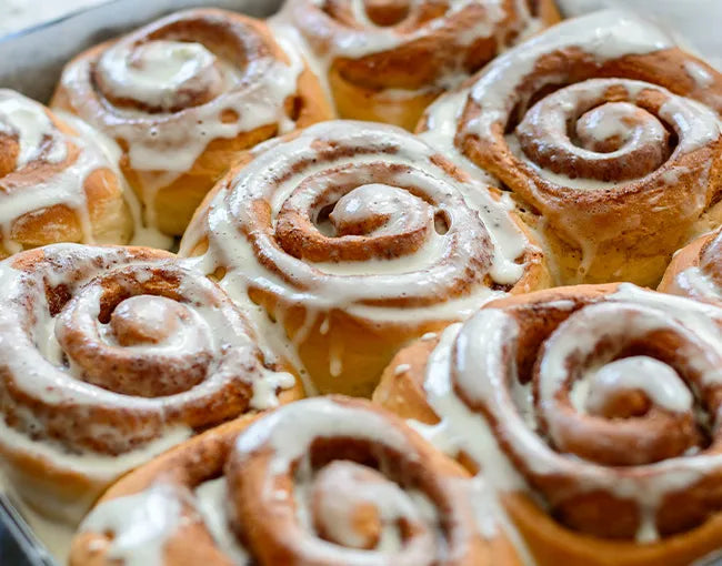 Air-Fried Cinnamon Rolls