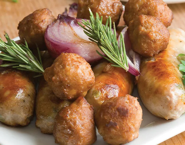 Rosemary Sausage Meatballs
