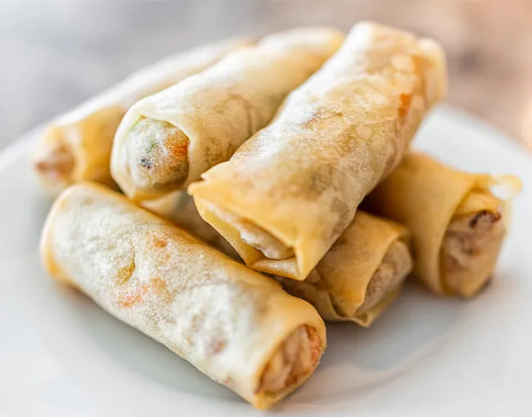 Air-Fried Shrimp Egg Rolls