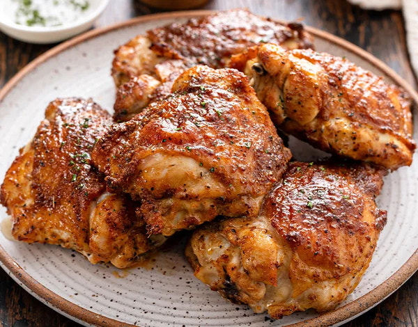 Sous Vide Roast Chicken Thighs