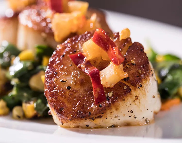 Roast Sea Scallops