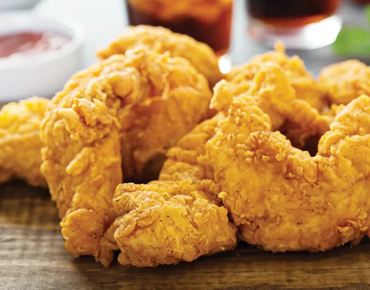Homemade Buttermilk Chicken Tenders with Honey Mustard