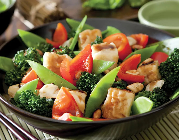 Stir-Fried Tofu and Vegetables