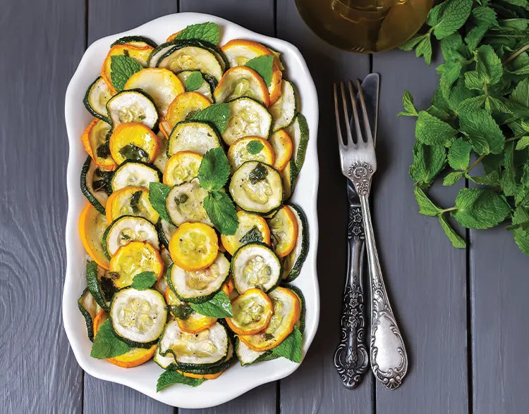 Marinated Zucchini and Summer Squash