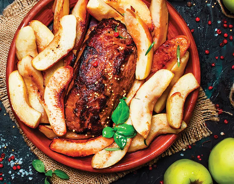 Pork Tenderloin with Sauteed Apples