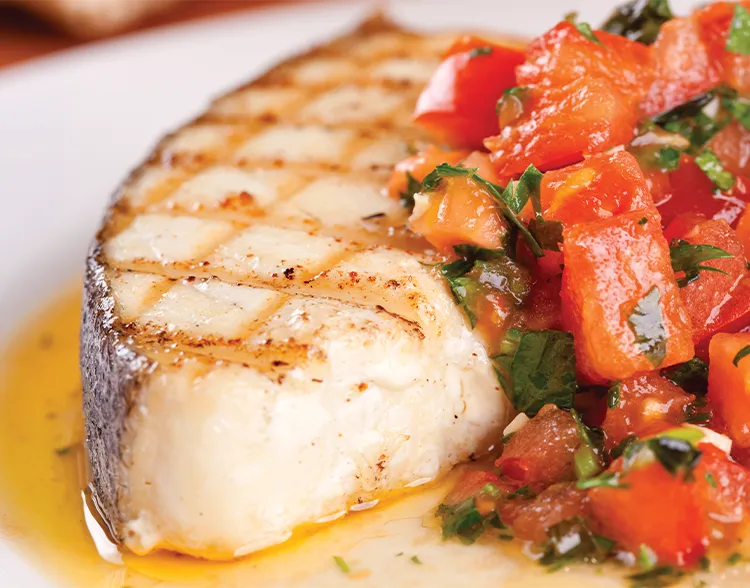 Pan-Seared Halibut