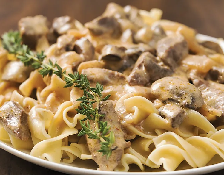 Mushroom Stroganoff