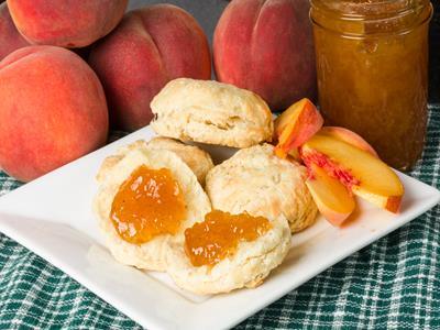 Peach Scones - nuwavehome