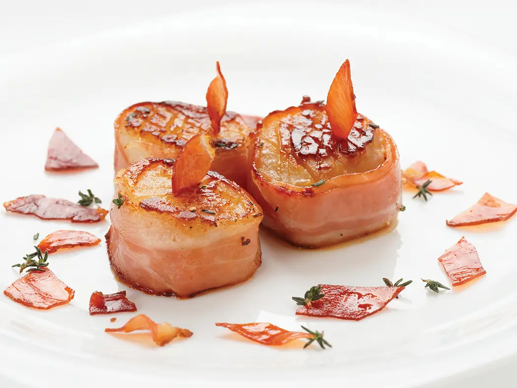 Bacon-Wrapped Scallops