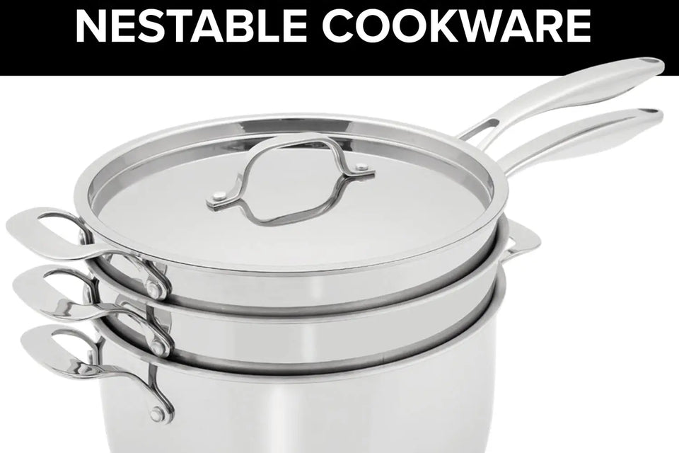 Nuwave stainless steel cookware