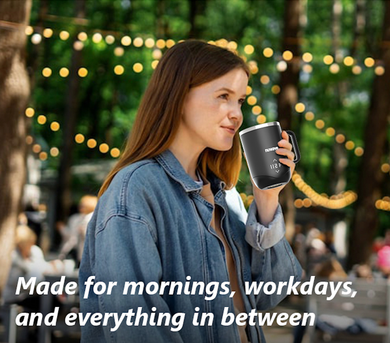 Smart Travel Mug for Commuters: Stay Hot, Sip Longer