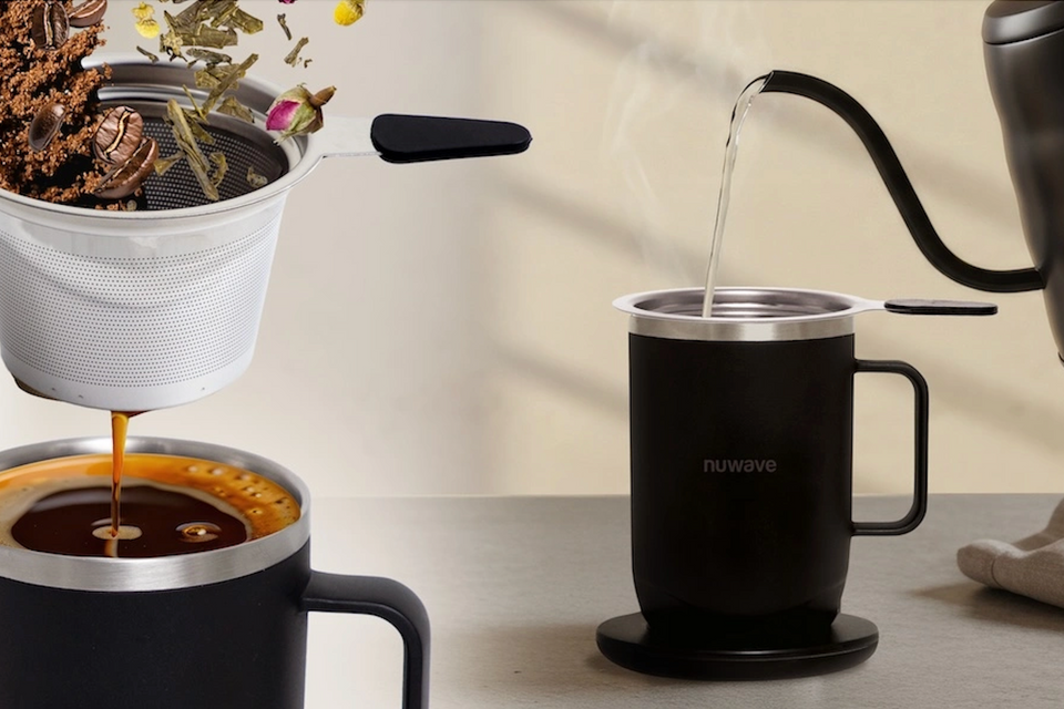 Temperature control coffee mug