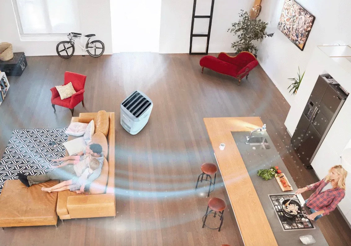 NuWave Air Purifier in Action